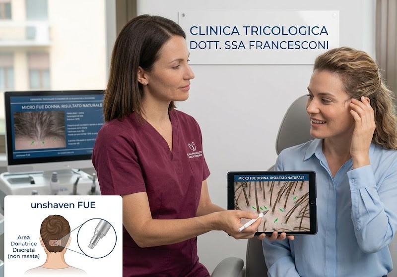 Trapianto capelli donna